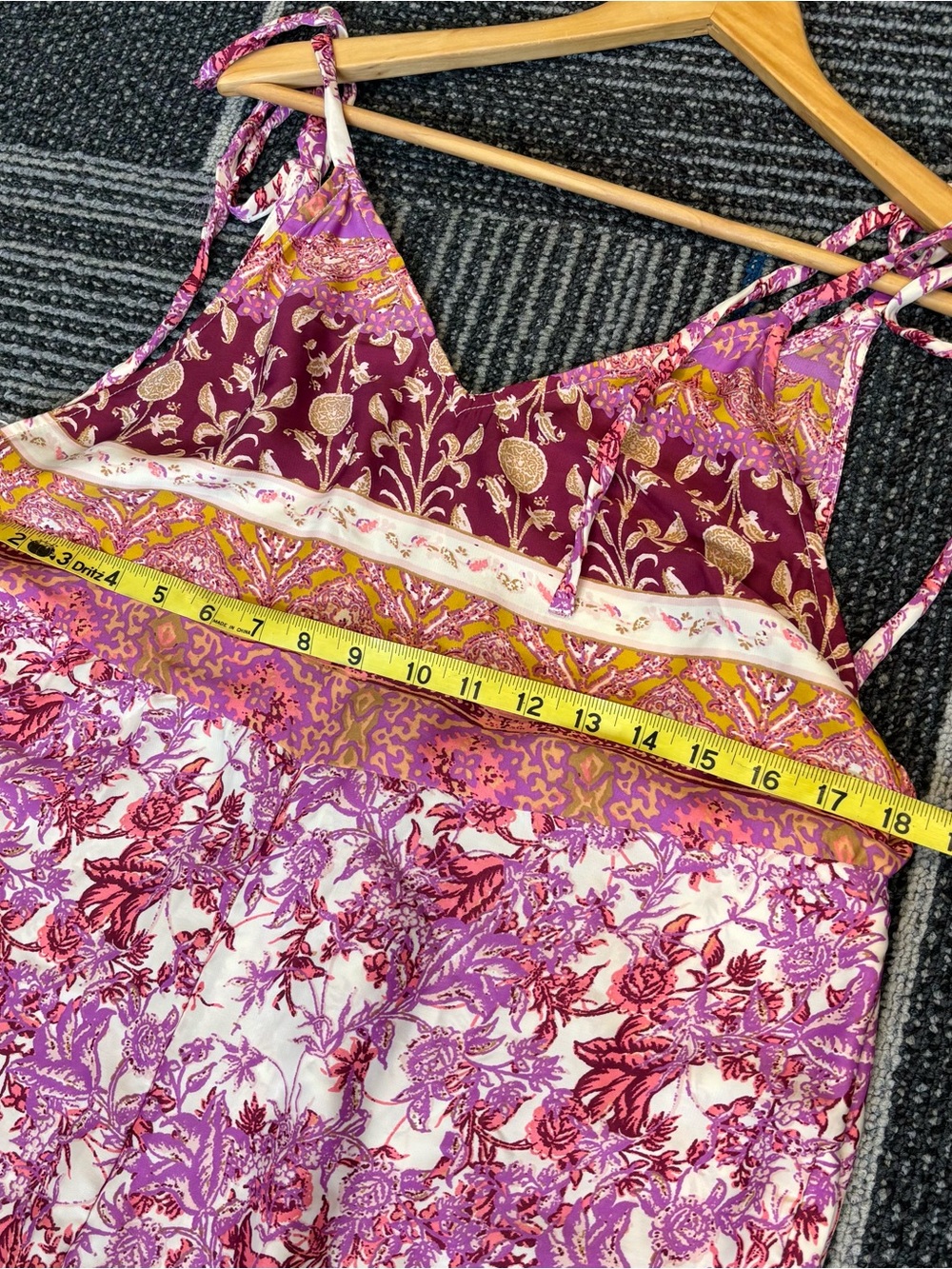 Free People Lavender Floral Boho Jumpsuit Romper - Picture 10 of 13